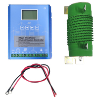 Contrôleur d'éolienne 1000W / 1-3KVA avec frein et décharge de charge 12V 24V 48V MPPT Solaire Hybride