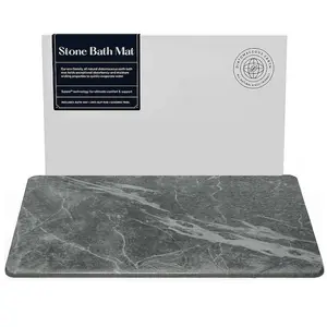 Home Diatomaceous Earth Bath Mat Simple Fashion Fast Drying and Super Absorbent for Kitchen Bathroom Shower Mat