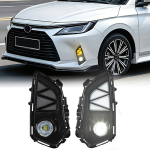ไฟตัดหมอก LED คุณภาพสูงสำหรับกันชนหน้า พร้อมไฟ DRL สำหรับ <span class=keywords><strong>Toyota</strong></span> Vios <span class=keywords><strong>Yaris</strong></span> <span class=keywords><strong>Ativ</strong></span> ปี <span class=keywords><strong>2022</strong></span> 2023 2024 2025 - Product Image 1