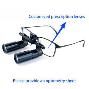 <span class=keywords><strong>Loupe</strong></span> dentaire chirurgicale portable BURITE 4.0X 5.0X 6.0X à <span class=keywords><strong>loupe</strong></span> relevable en métal Kepler, grossissement 6x, PD réglable - Product Image 4