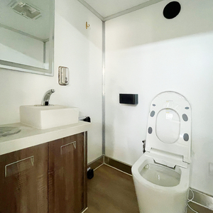 Conteneur Mobile Toilette Remorque Portable Toilettes Extérieures Salle De Bains Remorque Toilettes Portables - Product Image 3