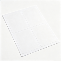 Étiquettes d'identification d'actifs OEM Haoxuan en PET, autocollants adhésifs permanents, étiquettes durables pour la gestion des équipements
