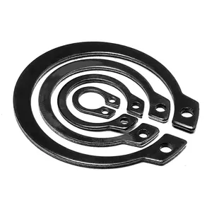 China Manufacturer Standard Black Oxide DIN 471 Retaining Ring Snap Ring External Circlips Tooljoy
