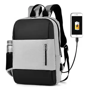 Laptops Backpack With Usb Charging Port Laptop Bags Mens Waterproof Bag Business Leisure Custom Men Bagpack
