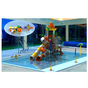 Quintal Playground e Water Slide Agregado Familiar Adulto com Piscina Parque Natação Pool-Jmq18166b - Product Image 1