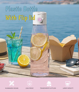 Bouteilles d'eau de 700 ml sans BPA, étanches, avec bouchon à boire directement pour le camping - Product Image 3