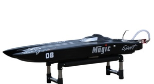 Sản phẩm mới RC 3674 Động cơ không chổi than E32 Cheetah Mô hình tàu Hobbywing 120A ESC không chổi than Thân tàu FRP - Product Image 2