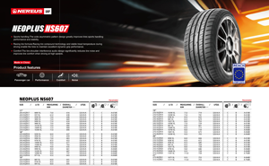 Neumáticos para Automóviles de Pasajeros Alibaba Europa Fabricados en China y Camboya NS607 <span class=keywords><strong>225</strong></span>/55ZR17 	 Neumáticos 101W <span class=keywords><strong>225</strong></span> <span class=keywords><strong>55</strong></span> <span class=keywords><strong>R17</strong></span> - Product Image 6
