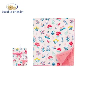 Hot Sale Luvable Friends New Baby Born Blanket Plush Thick Winter Quilt Blanket