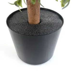 Wholesale Artificial Topiary Plant Ilex Buxus Greenery Boxwood Grass Ball Artificial Bonsai Tree