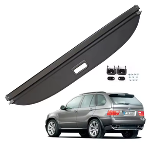 Couverture de coffre rétractable pour <span class=keywords><strong>BMW</strong></span> <span class=keywords><strong>X5</strong></span> 2002-2006 Nouveaux accessoires intérieurs Produits pour voiture - Product Image 1