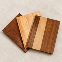 Bibliotheekboeken snijplankset met houten standaard voor thuiskeukens