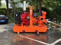 Sistem Vakum Kompresor Venturi Pompa Penggerak Mesin Diesel Pompa Air Vakum Tinggi Kontrol Banjir Otomatis Penuh Irigasi Sesco