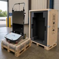 Meilleures ventes : Élévateur électrique pliable de 300 kg pour le transport de marchandises, conforme CE, type chenille, pour escaliers