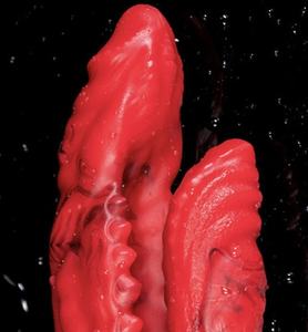 <span class=keywords><strong>Gode</strong></span> dragon à <span class=keywords><strong>double</strong></span> tête de 14cm avec base d'aspiration forte pour la <span class=keywords><strong>double</strong></span> stimulation anale du point G - Product Image 3