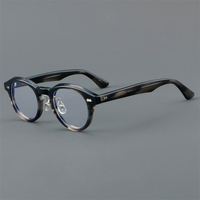 Nouveauté Lunettes de vue rétro en acétate pour femmes Lunettes de vue de haute qualité pour hommes Possibilité de verres sur ordonnance