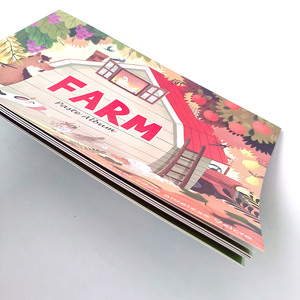 Tùy Chỉnh In Ấn Logo Trẻ Em Của Câu Đố Atlas Thế Giới Của Chúng Tôi Hình Ảnh Trang Trại Dán Cuốn Sách Động Vật Từ Cuốn Sách Bận Bận - Product Image 5