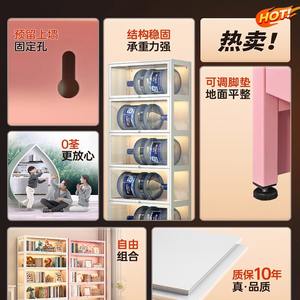 Vitrina Moderna de Vidrio con Puertas, Marco de Acero, Vidrio Templado 3C, Diseño Cuadrado para Almacenamiento en el Hogar y Exhibición de Coleccionables - Product Image 2