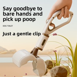 Raccoglitore di escrementi per cani portatile ed ecologico con sacchetti igienici in plastica per animali domestici - Product Image 4