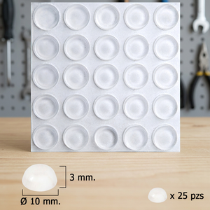 Grandi gocce di silicone (confezione blister da 25 unità) - Product Image 3