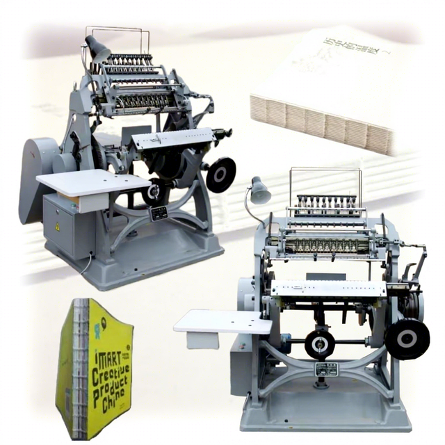 Automatic Book Sewing Binding Machine Easy Operation Professional Book Thread Sewing Machine