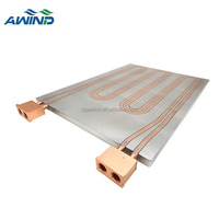Great wall — plaque de refroidissement à eau, avec tube plat thermostatique, batterie en aluminium, dissipateur thermique froid, pour équipement médical de laboratoire