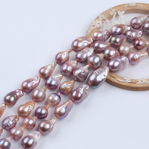 Dabalok Natural Freshwater Pearl Bead <b>String</b> Colorful DIY Necklace and <b>Bracelet</b> Material Wholesale From Zhuji - Product Image 1
