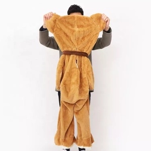 Super morbido gigante orsacchiotto in pelle di <span class=keywords><strong>peluche</strong></span> giocattoli di <span class=keywords><strong>peluche</strong></span> marrone rosa bianco gigante orsacchiotto PP in cotone ricamato Super economico casa 3 anni ODM - Product Image 6