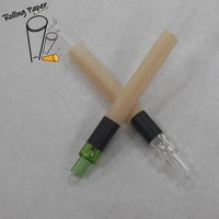 Autocollant personnalisé OEM avec logo, 109MM98MM84MM, papier à rouler non blanchi coloré, filtre en verre, papier à rouler, cône en papier