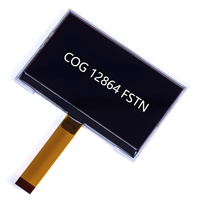 Module LCD COG 128x64 FSTN, écran à port série de 3,5 pouces avec fond noir et caractères blancs