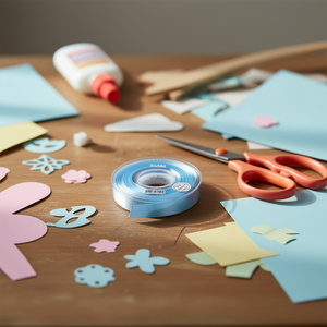 Nastro in Raso Ilan 0,6cm 25Y Azzurro Baby per Artigianato - Product Image 2