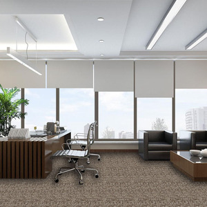 High Quality 50x50 Square Nylon Loop Pile Modern <b>Puzzle</b> Pattern Commercial Carpet Tiles - Product Image 2