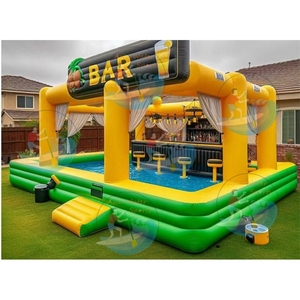 Mùa hè bên hồ bơi bơm hơi Bar hồ bơi nổi Bar Hồ bơi bơm hơi uống chủ - Product Image 2