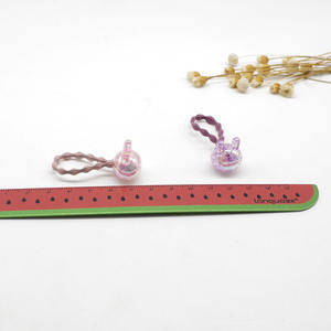 Venta caliente Candy Ctyle Kids Hair Ties con Beautiful Ball Dog Star Bear Rabbit Shape bandas elásticas para el cabello para niñas y niños - Product Image 3