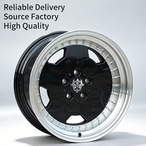 FLowtone Wheels Factory Vente en gros de <span class=keywords><strong>jantes</strong></span> en alliage rivetées à profil profond de 16, 17 et 18 <span class=keywords><strong>pouces</strong></span> 5x112 pour <span class=keywords><strong>Mercedes</strong></span>-Benz Classe C GLC Audi - Product Image 1