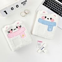 Classeur de collection de photocartes Kpop A6 à 6 anneaux, avec pochettes Fish Board, design Poisson en peluche, Papeterie