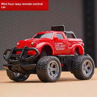 Voiture télécommandée mini tout-terrain 4x4 transfrontalière, voiture de simulation électrique sans fil pour enfants, jouet pour garçons, 1 an