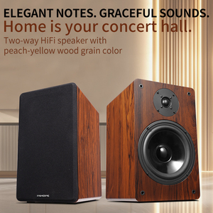 Hifi 2.0 Tube <strong>Amplifier</strong> Bookshelf <strong>Speaker</strong> System High-power 8-inch <strong>Speaker</strong> <strong>with</strong> BT,coaxial and Optical Interfaces. - Product Image 3