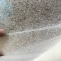 Tissu d'interlining en satin 100 % coton non tissé fusible élastique en gros de Chine pour manteaux et vestes en cuir