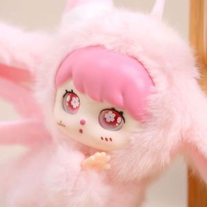 ตุ๊กตากระต่ายหูยาวน่ารัก สนุกสนาน สำหรับวันเกิด ช่วยคลายเครียด นอนได้ ท่าทางน่ารัก เหมาะสำหรับเจ้าหญิง ของเล่นตุ๊กตาห้อยคอ ปีกไวนิล หน้าตุ๊กตาแบบวินิล ตาแบบดาว - Product Image 3