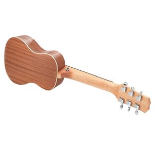 Guitarra de abeto de 28 pulgadas superventas con 6 cuerdas de metal o nailon híbrido definitivo de guitarra y ukelele - Product Image 5