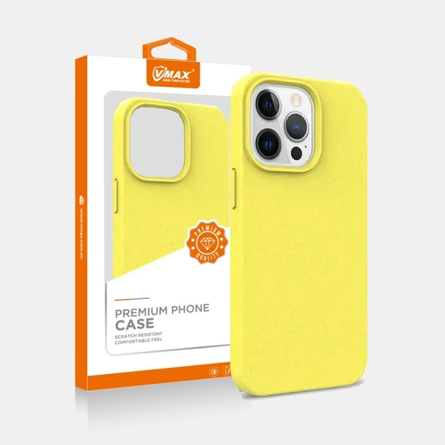 Mobile Phone Case Biodegradable Wheat Straw Protection Cover Eco Friendly for iPhone 13 14 15 16 17 Pro Max