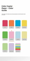 Papel de Impresión de Color Rosa A4 de Alta Calidad, Marca OEM, 80 g/m², 500 Hojas por Paquete, para Uso en Oficina y Manualidades