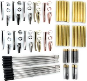 <span class=keywords><strong>Kit</strong></span> per <span class=keywords><strong>Penne</strong></span> Slimline Senza MOQ a Prezzo di Fabbrica, per Tornitura del Legno, Design Aerodinamico in Metallo Nero Opaco, <span class=keywords><strong>Kit</strong></span> Fai-da-Te per <span class=keywords><strong>Penne</strong></span> Slimline da 7mm - Product Image 5