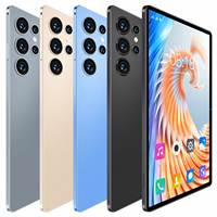 Tablette Android 10 pouces avec 16 Go de RAM, 512 Go de ROM, Android 12, double SIM 4G, appareil photo 8MP, tablette PC