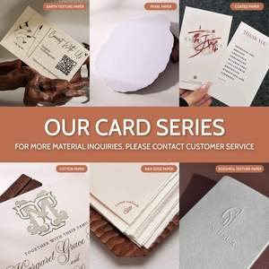 Enveloppes de style occidental conçues sur mesure, fabriquées en papier texturé, de haute qualité et élégantes, parfaites pour les vœux de fêtes - Product Image 3