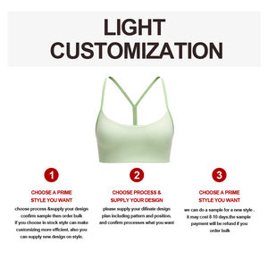 Nuevo Diseño, Top Deportivo para Mujer con Bajo Extendido, Ropa Deportiva, Sujetador Deportivo sin Costuras para Yoga - Product Image 2