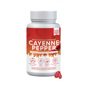 Capsules de Capsaïcine Haute Pureté 500mg - Extrait Naturel de Piment pour le Métabolisme et la Gestion du Poids - Service de Marque Privée OEM/ODM - Product Image 1