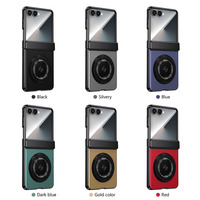 Funda Magnética Plegable a Prueba de Golpes 360 para Samsung Galaxy Z Flip 8 7 6 °   Protector de Pantalla Todo en Uno con Soporte de Anillo y Funda Protectora de Cuerpo Completo