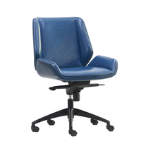 Vente d'usine : Chaise de bureau moderne en bois massif avec revêtement en tissu, pivotante et empilable, idéale pour hôtel et chambre.